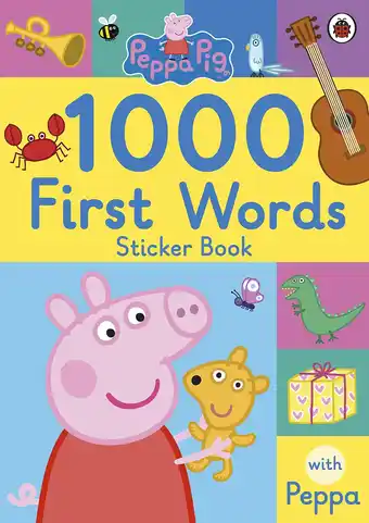 Amazon Peppa Pig: 1000 First Words Sticker Book aanbieding