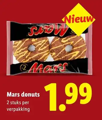 Lidl Mars donuts aanbieding