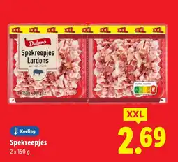 Lidl Spekreepjes aanbieding