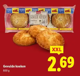 Lidl Gevulde koeken aanbieding