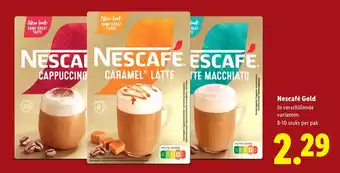 Lidl Nescafé Gold aanbieding