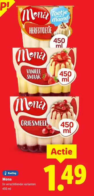 Lidl Mona aanbieding