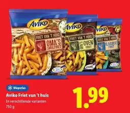 Lidl Aviko Friet van 't huis aanbieding