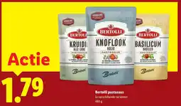 Lidl Bertolli pastasaus aanbieding
