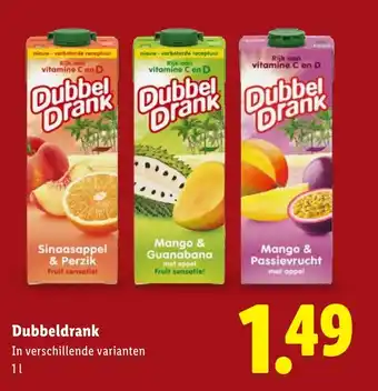 Lidl Dubbeldrank aanbieding