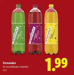 Lidl Fernandes aanbieding