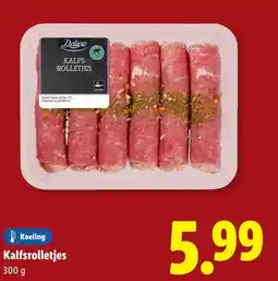 Lidl Kalfsrolletjes aanbieding