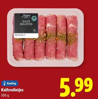 Lidl Kalfsrolletjes aanbieding