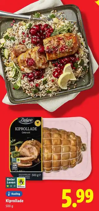 Lidl Kiprollade aanbieding