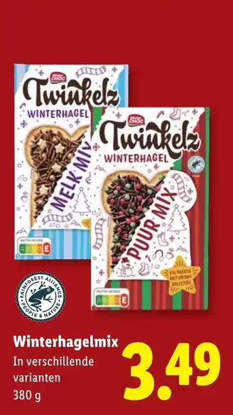 Lidl Winterhagelmix aanbieding