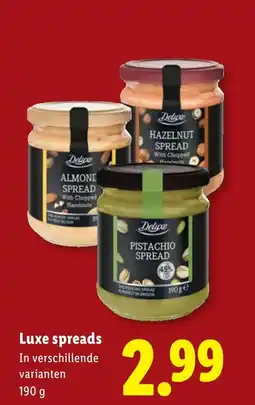 Lidl Luxe spreads aanbieding