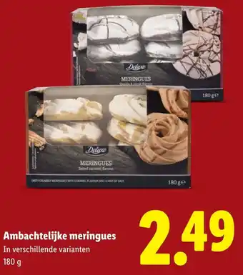 Lidl Ambachtelijke meringues aanbieding