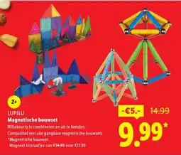 Lidl LUPILU Magnetische bouwset aanbieding
