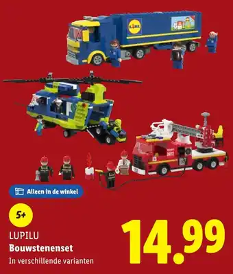 Lidl LUPILU Bouwstenenset aanbieding