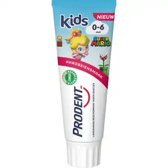 Dirk Prodent Tandpasta kids 0-6 jaar aanbieding