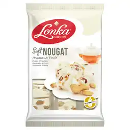 Dirk Lonka Soft nougat pinda-vruchten aanbieding