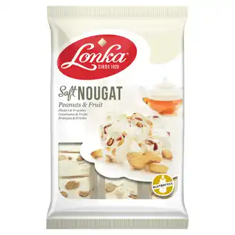 Dirk Lonka Soft nougat pinda-vruchten aanbieding