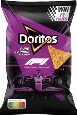 Dirk Doritos Tortilla chips pure paprika aanbieding