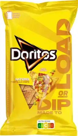 Dirk Doritos Tortilla chips dippas naturel aanbieding