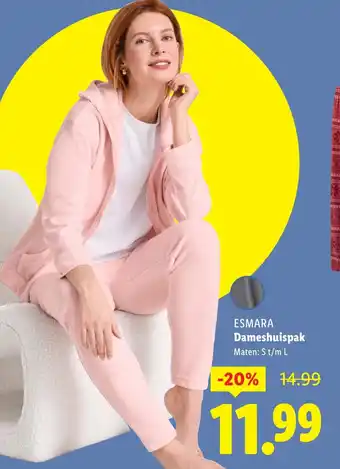 Lidl ESMARA Dameshuispak aanbieding