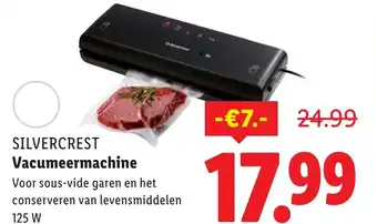 Lidl SILVERCREST Vacumeermachine aanbieding