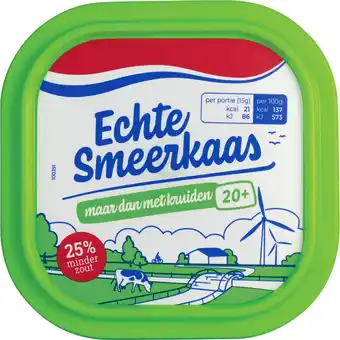 Dirk Echte Smeerkaas kruiden 20+ aanbieding