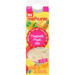 Dirk Melkunie Vla tropisch fruit aanbieding