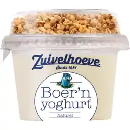 Dirk Zuivelhoeve Boern yoghurt muesli naturel aanbieding