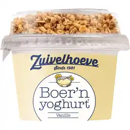 Dirk Zuivelhoeve Boern yoghurt muesli vanille aanbieding