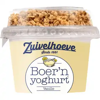 Dirk Zuivelhoeve Boern yoghurt muesli vanille aanbieding