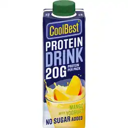 Dirk CoolBest Protein drink mango aanbieding