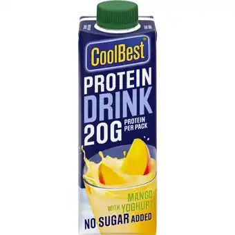 Dirk CoolBest Protein drink mango aanbieding