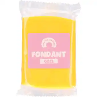 Dirk Bakken en versieren Rolfondant geel aanbieding