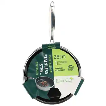 Dirk Enrico Hapjespan 28cm zwart aanbieding