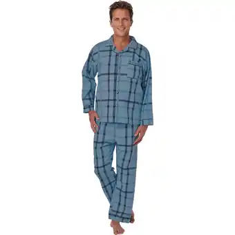 Dirk Flanellen pyjama heren aanbieding