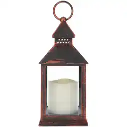 Dirk Lantaarn met led kaars 23 cm aanbieding