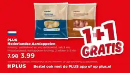 PLUS PLUS Nederlandse Aardappelen aanbieding