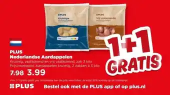PLUS PLUS Nederlandse Aardappelen aanbieding