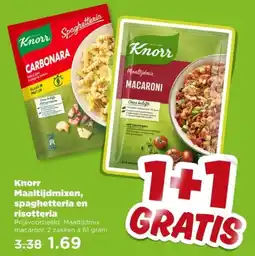 PLUS Knorr Maaltijdmixen, spaghetteria en risotteria aanbieding
