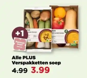 PLUS Alle PLUS Verspakketten soep aanbieding