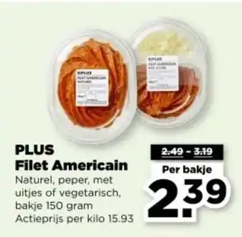 PLUS PLUS Filet Americain aanbieding