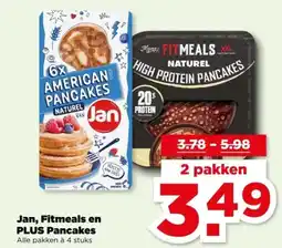 PLUS Jan, Fitmeals en PLUS Pancakes aanbieding