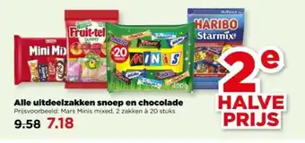 PLUS Alle uitdeelzakken snoep en chocolade aanbieding