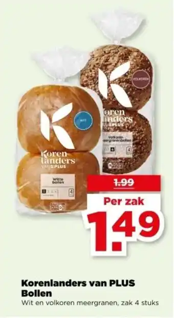 PLUS Korenlanders van PLUS Bollen aanbieding