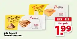 PLUS Alle Balconi Trancetto en mix aanbieding