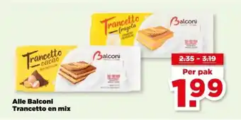 PLUS Alle Balconi Trancetto en mix aanbieding