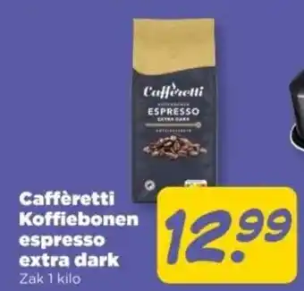 PLUS Caffèretti Koffiebonen espresso extra dark aanbieding