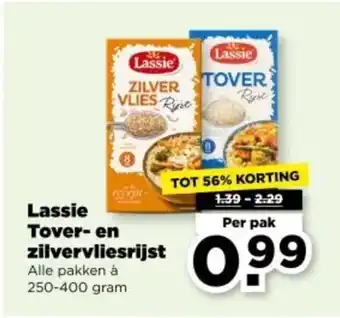 PLUS Tover- en zilvervliesrijst aanbieding