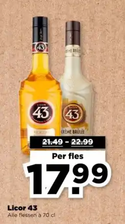 PLUS Licor 43 aanbieding