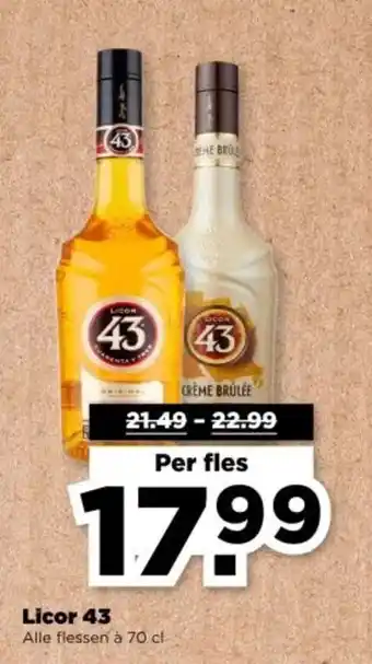 PLUS Licor 43 aanbieding